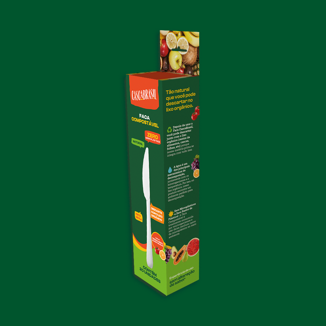 Box Faca Compostável