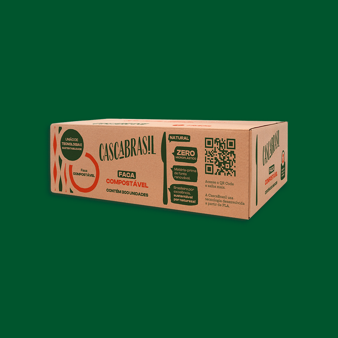 Faca Compostável Granel